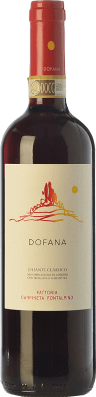 35,95 € Бесплатная доставка | Красное вино Fontalpino Selezione Dofana D.O.C.G. Chianti Classico Тоскана Италия Sangiovese бутылка 75 cl