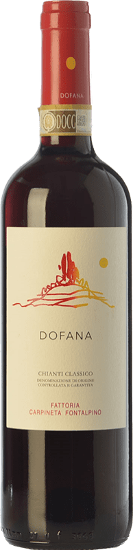 34,95 € Spedizione Gratuita | Vino rosso Fontalpino Selezione Dofana D.O.C.G. Chianti Classico Toscana Italia Sangiovese Bottiglia 75 cl