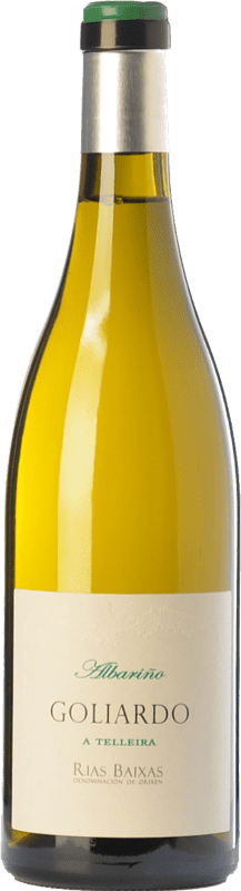 43,95 € Free Shipping | White Wine Forjas del Salnés Goliardo A Telleira Crianza — Aged D.O. Rías Baixas Galicia Spain Albariño — Albarinho Bottle 75 cl