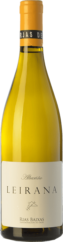16,95 € Envoi gratuit | Vin Blanc Forjas del Salnés Leirana Crianza D.O. Rías Baixas Galice Espagne Albariño — Albarinho Bouteille 75 cl