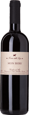 12,95 € Envío gratis | Vino Tinto Forteto della Luja Mon Ross D.O.C. Barbera d'Asti Piemonte Italia Barbera Eco — Ecológico 75 cl