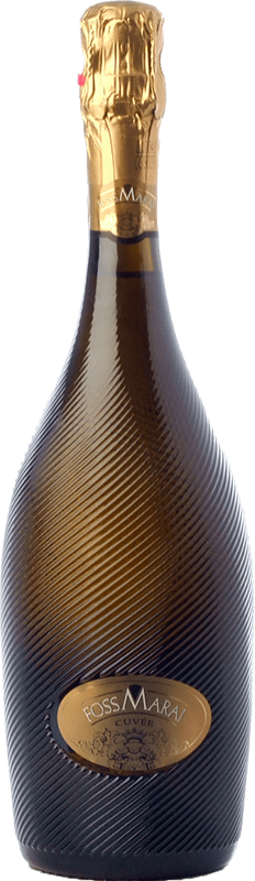 15,95 € 送料無料 | 白スパークリングワイン Foss Marai Spumante Cuvée Brut 若い I.G.T. Veneto ベネト イタリア Sauvignon White ボトル 75 cl