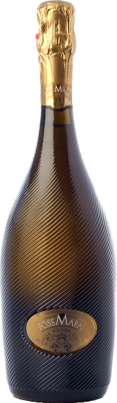 16,95 € Envoi gratuit | Vin Mousseux Blanc Foss Marai Brut Cuvée Jeune I.G.T. Veneto Vénétie Italie Sauvignon Bouteille 75 cl