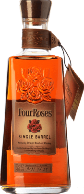 48,95 € 免费送货 | 波本威士忌 Four Roses Single Barrel 肯塔基 美国 瓶子 70 cl