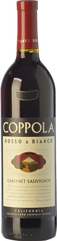 14,95 € Free Shipping | Red wine Francis Ford Coppola Rosso & Bianco Aged I.G. California California United States Cabernet Sauvignon Bottle 75 cl