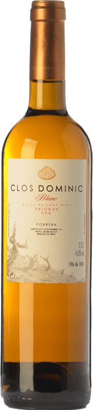 31,95 € Бесплатная доставка | Белое вино Clos Dominic Blanc старения D.O.Ca. Priorat Каталония Испания Grenache White, Macabeo, Riesling, Pedro Ximénez, Picapoll бутылка 75 cl