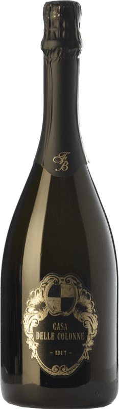 49,95 € Kostenloser Versand | Weißer Sekt Fratelli Berlucchi Casa delle Colonne Brut D.O.C.G. Franciacorta Lombardei Italien Spätburgunder, Chardonnay Flasche 75 cl