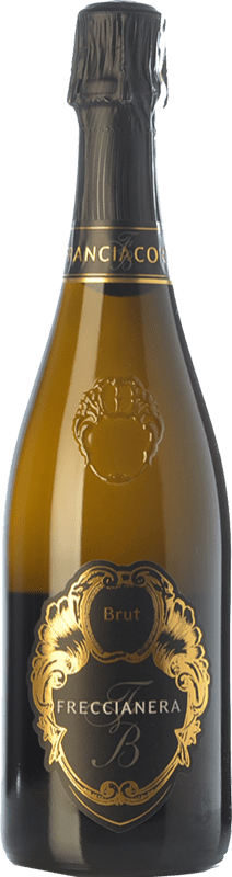 26,95 € Kostenloser Versand | Weißer Sekt Fratelli Berlucchi Freccianera Brut — Herb D.O.C.G. Franciacorta Lombardei Italien Pinot Noir — Spätburgunder, Chardonnay, Pinot Blanc — Weißburgunder 75 cl