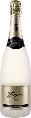 9,95 € Envio grátis | Espumante Branco Freixenet Carta Nevada Brut — Bruto D.O. Cava Catalunha Espanha Macabeo, Xarel·lo, Parellada Garrafa 75 cl