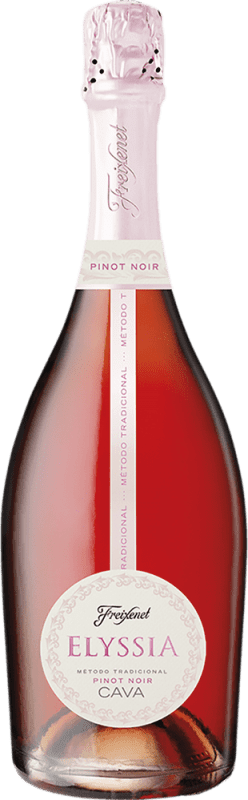 12,95 € 送料無料 | ロゼのスパークリングワイン Freixenet Elyssia Brut — ブリュット D.O. Cava カタロニア スペイン Pinot Noir — ピノ・ノワール 75 cl