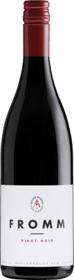 86,95 € 免费送货 | 红酒 Fromm 预订 I.G. Marlborough 马尔堡 新西兰 Pinot Black 瓶子 75 cl