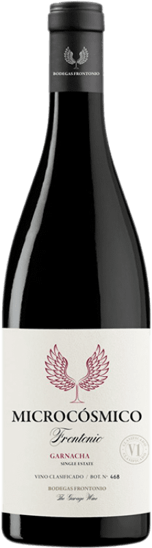 16,95 € Free Shipping | Red wine Frontonio Microcósmico Crianza I.G.P. Vino de la Tierra de Valdejalón Aragon Spain Grenache Bottle 75 cl