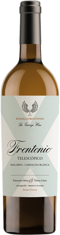 16,95 € Free Shipping | White Wine Frontonio Telescópico Macabeo Garnacha Crianza — Aged I.G.P. Vino de la Tierra de Valdejalón Aragon Spain Garnacha — Grenache, Viognier, Macabeo Bottle 75 cl