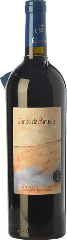 27,95 € Free Shipping | Red Wine Frutos Villar Conde Siruela Élite Crianza — Aged D.O. Ribera del Duero Castilla y León Spain Tempranillo Bottle 75 cl