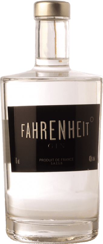 26,95 € Envío gratis | Ginebra Gin Gabriel Boudier Fahrenheit Gin Francia Botella 70 cl