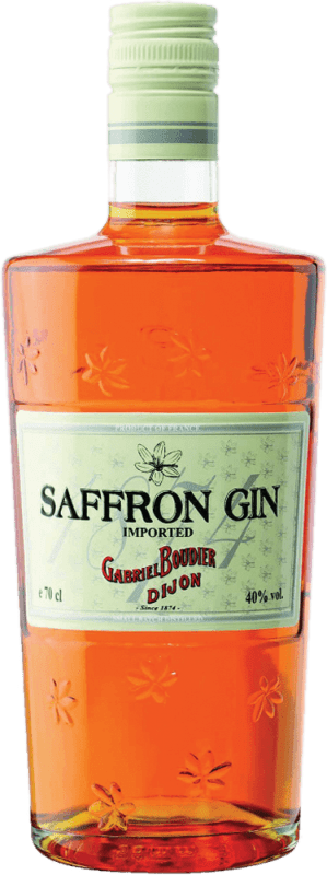 32,95 € Envío gratis | Ginebra Gabriel Boudier Saffron Gin Francia Botella 70 cl