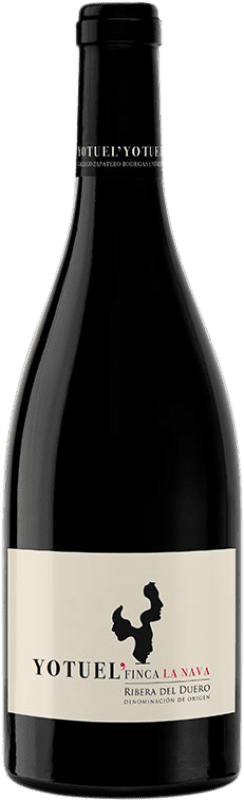 35,95 € 免费送货 | 红酒 Gallego Zapatero Yotuel Finca La Nava 岁 D.O. Ribera del Duero 卡斯蒂利亚莱昂 西班牙 Tempranillo 瓶子 75 cl
