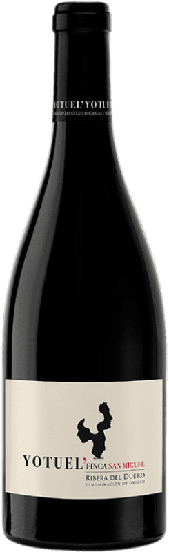 75,95 € Free Shipping | Red wine Gallego Zapatero Yotuel Finca San Miguel Aged D.O. Ribera del Duero Castilla y León Spain Tempranillo Bottle 75 cl