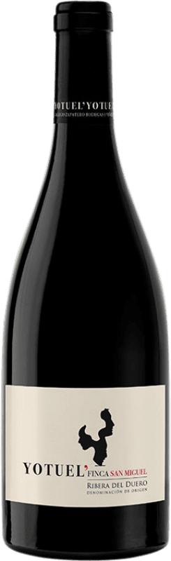 62,95 € Free Shipping | Red Wine Gallego Zapatero Yotuel Finca San Miguel Crianza — Aged D.O. Ribera del Duero Castilla y León Spain Tempranillo Bottle 75 cl
