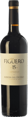 36,95 € Free Shipping | Red wine Figuero 15 Crianza D.O. Ribera del Duero Castilla y León Spain Tempranillo Bottle 75 cl
