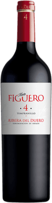 13,95 € Free Shipping | Red wine Figuero 4 Meses Young D.O. Ribera del Duero Castilla y León Spain Tempranillo Bottle 75 cl