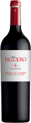 14,95 € Envío gratis | Vino Tinto Figuero 4 Meses Joven D.O. Ribera del Duero Castilla y León España Tempranillo 75 cl