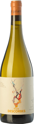 12,95 € Spedizione Gratuita | Vino Bianco Gelamà Finca Descorbes D.O. Empordà Catalogna Spagna Macabeo 75 cl