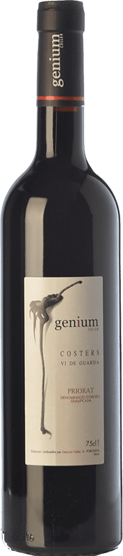 23,95 € Free Shipping | Red wine Genium Costers Aged D.O.Ca. Priorat Catalonia Spain Merlot, Syrah, Grenache, Carignan Bottle 75 cl