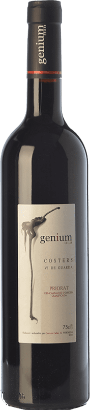 29,95 € Free Shipping | Red wine Genium Costers Aged D.O.Ca. Priorat Catalonia Spain Merlot, Syrah, Grenache, Carignan Bottle 75 cl