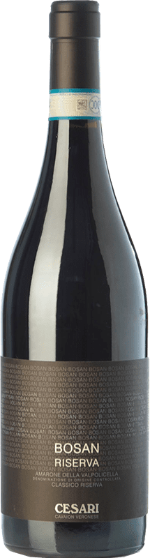 69,95 € Free Shipping | Red wine Cesari Bosan 2008 D.O.C.G. Amarone della Valpolicella Veneto Italy Corvina, Rondinella Bottle 75 cl