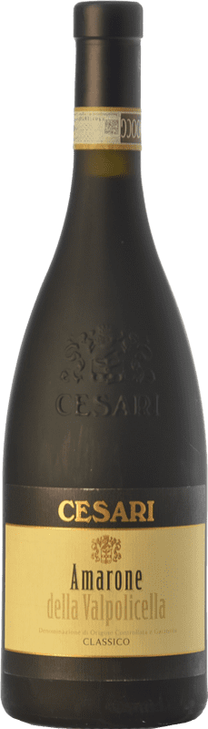 55,95 € Free Shipping | Red wine Cesari Classico Aged D.O.C.G. Amarone della Valpolicella Veneto Italy Corvina, Rondinella, Molinara Bottle 75 cl
