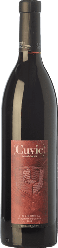 13,95 € Free Shipping | Red Wine Gerida Cuvic Crianza — Aged D.O. Conca de Barberà Catalonia Spain Tempranillo, Syrah — Shiraz, Cabernet Franc Bottle 75 cl
