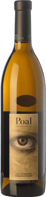 10,95 € Бесплатная доставка | Белое вино Gerida Poal старения D.O. Conca de Barberà Каталония Испания Macabeo, Chardonnay бутылка 75 cl