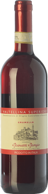 21,95 € 送料無料 | 赤ワイン Gianatti Giorgio Grumello 上級 D.O.C. Valtellina ロンバルディア イタリア Nebbiolo — ネッビオーロ 75 cl