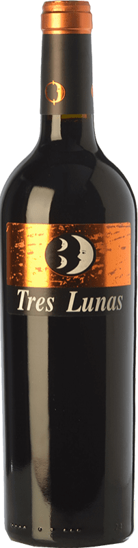 10,95 € 免费送货 | 红酒 Gil Luna Tres Lunas 岁 D.O. Toro 卡斯蒂利亚莱昂 西班牙 Tinta de Toro 瓶子 75 cl