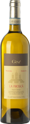 21,95 € Spedizione Gratuita | Vino Bianco Gini La Froscà Classico D.O.C. Soave Veneto Italia Garganega 75 cl