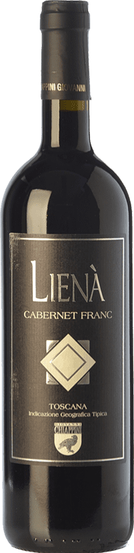 75,95 € Free Shipping | Red Wine Chiappini Lienà I.G.T. Toscana Tuscany Italy Cabernet Franc Eco — Organic Bottle 75 cl