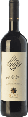 59,95 € Free Shipping | Red wine Chiappini Superiore Guado de' Gemoli D.O.C. Bolgheri Tuscany Italy Merlot, Cabernet Sauvignon Bottle 75 cl