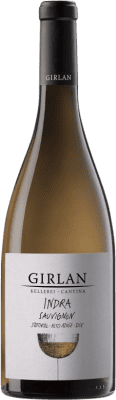 17,95 € Envio grátis | Vinho branco Girlan Sauvignon Indra D.O.C. Alto Adige Trentino-Alto Adige Itália Sauvignon Branca Garrafa 75 cl