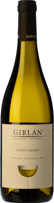 16,95 € Free Shipping | White wine Girlan D.O.C. Alto Adige Trentino-Alto Adige Italy Pinot Grey Bottle 75 cl