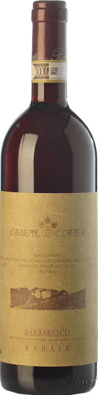 49,95 € Envío gratis | Vino tinto Giuseppe Cortese Rabajà D.O.C.G. Barbaresco Piemonte Italia Nebbiolo Botella 75 cl