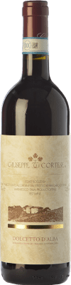 11,95 € Spedizione Gratuita | Vino rosso Giuseppe Cortese D.O.C.G. Dolcetto d'Alba Piemonte Italia Dolcetto Bottiglia 75 cl