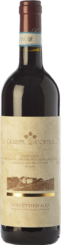 11,95 € 免费送货 | 红酒 Giuseppe Cortese D.O.C.G. Dolcetto d'Alba 皮埃蒙特 意大利 Dolcetto 瓶子 75 cl