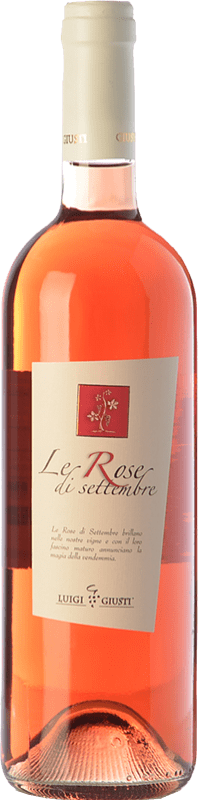 11,95 € Kostenloser Versand | Rosé-Wein Giusti Piergiovanni Le Rose di Settembre I.G.T. Marche Marken Italien Lacrima Flasche 75 cl