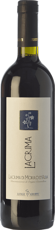 17,95 € Free Shipping | Red wine Giusti Piergiovanni D.O.C. Lacrima di Morro d'Alba Marche Italy Lacrima Bottle 75 cl