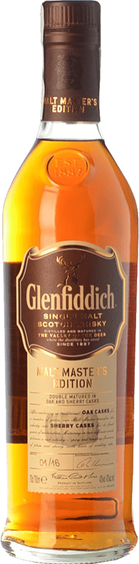 64,95 € Envío gratis | Whisky Single Malt Glenfiddich Master Speyside Reino Unido 70 cl Malt — Malta