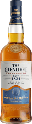 43,95 € 免费送货 | 威士忌单一麦芽威士忌 Glenlivet Founder's 预订 斯佩塞 英国 瓶子 70 cl