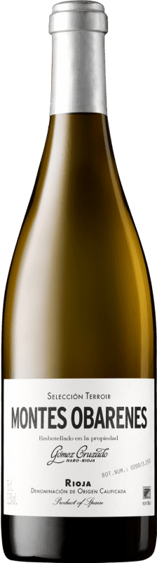 58,95 € Envoi gratuit | Vin Blanc Gómez Cruzado Montes Obarenes Crianza D.O.Ca. Rioja La Rioja Espagne Tempranillo, Viura Bouteille 75 cl