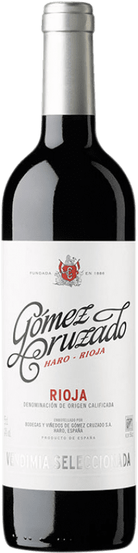 12,95 € Envoi gratuit | Vin Rouge Gómez Cruzado VS Vendimia Seleccionada — Vendange Sélectionnée Jeune D.O.Ca. Rioja La Rioja Espagne Tempranillo, Garnacha — Grenache Bouteille 75 cl