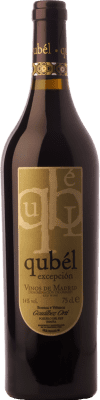 22,95 € 免费送货 | 红酒 Gosálbez-Orti Qubél Excepción 年轻的 D.O. Vinos de Madrid 马德里社区 西班牙 Grenache 瓶子 75 cl